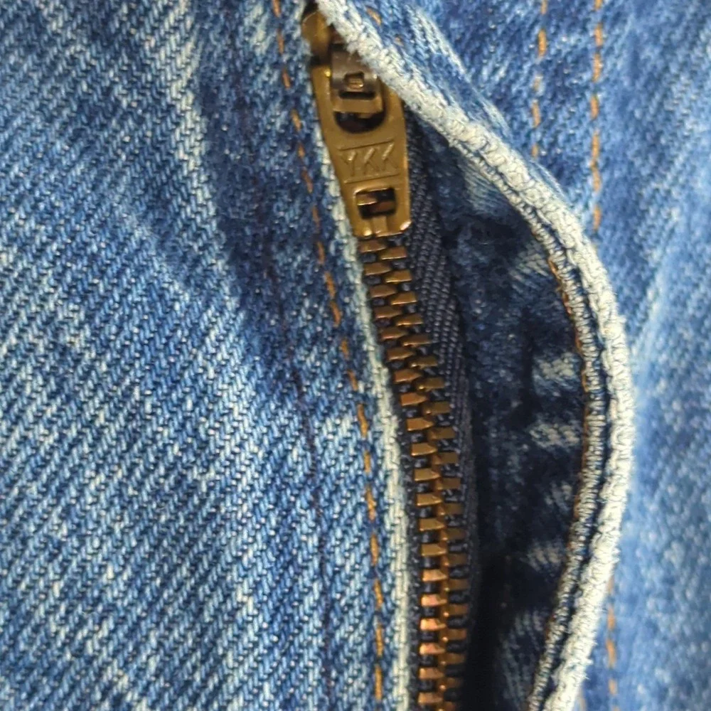 VTG Levis 505 Red Tab Straight Jeans Men 34x34 Faded Wash Wallet Made In USA Y2K